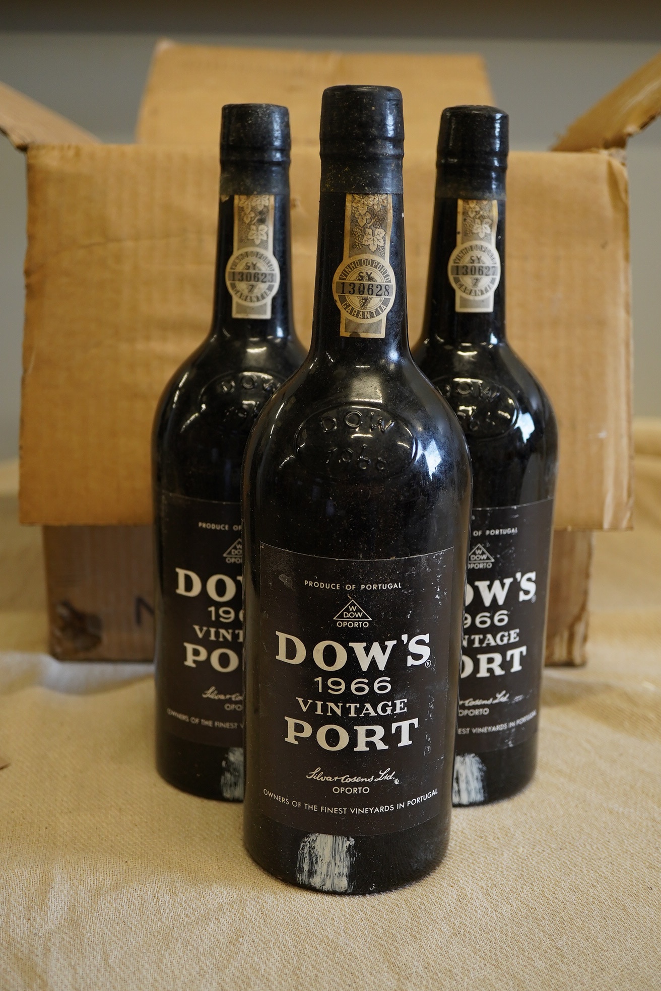 Eleven bottles of 1966 Dow's vintage port